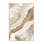 Soft Plush Eatman Posh & Luxe Marble Area Rug in Beige – Beige Binding