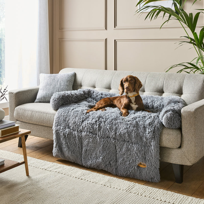Silentnight Pet Super Soft Sofa Protector Calming and Easy Care, M/L 104 x 94 x 15 cm