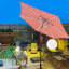 PARAPLUIE 9 PIEDS AVEC RAYURES-306939972