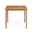 Table de bar d'extérieur en bois, finition, largeur de 25 po, bois franc, rectangle facile à entretenir à partir d'une hauteur de 40 po, utilisation, structure d'usure-686484711