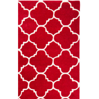 Carolene Hand Tufted Wool Geometric Rug