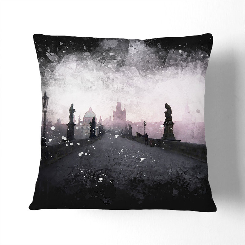 Square Throw Cushion, 40cm H x 40cm W x 15cm D