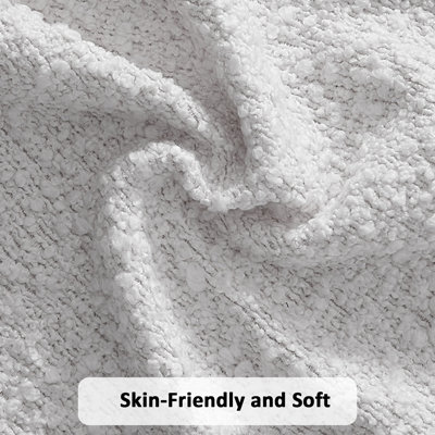 Bensu Boucle Upholstered Platform Bed