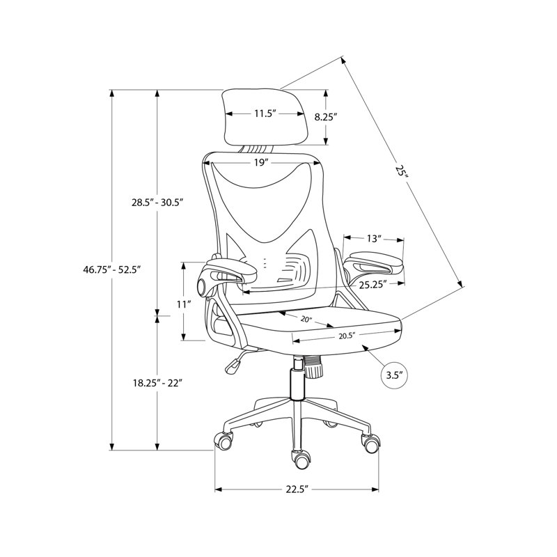 Chaise de bureau Modern