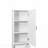 Cabinet,With 1 Storage Cabinet And 1 Drawer - White