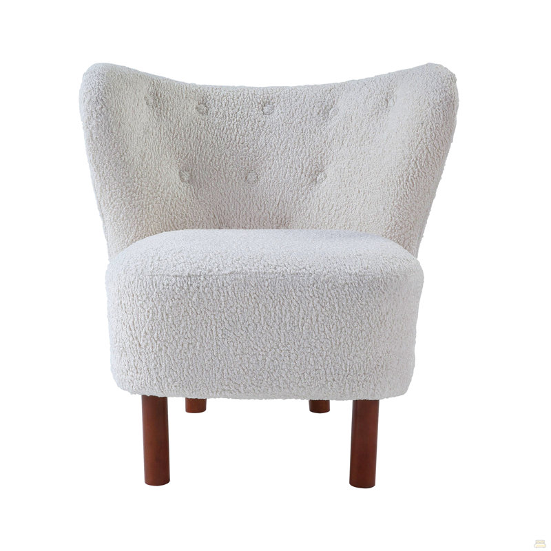 Fauteuil d'appoint en sherpa Teddy