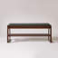 Banc de rangement rembourré pour chaussures-131248718