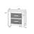 Grey Rustic Bedroom Cabinet, 2 Nightstand, Solid Wood Adornment