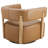 Lawler Barrel Back Swivel Arm Chair