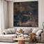 Art abstrait encadré abstrait Moody-106812790