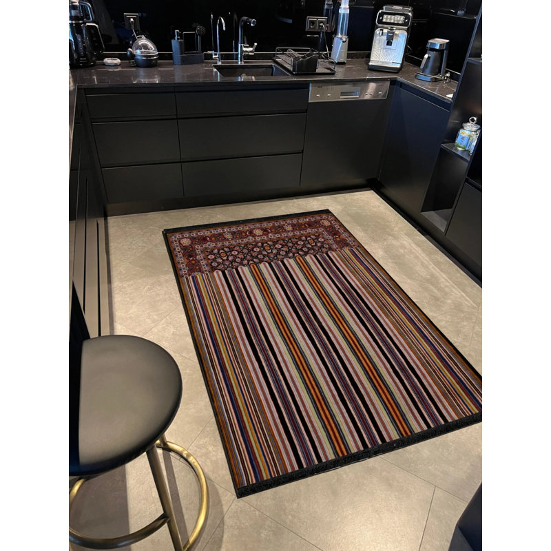 Tapis intérieur / extérieur Kiylan, Rectangle 3 pi 3 po x 4 pi 11 po