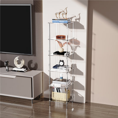 Acrylic Bookcases, Display Storage Organizer, Display Stand Home Decor by Ivy Bronx