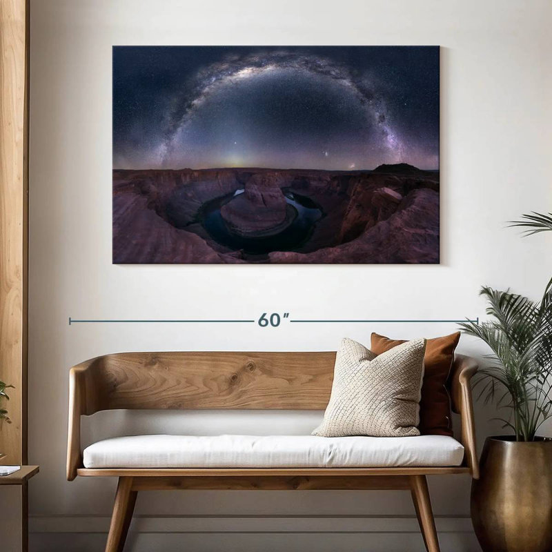 Starlit Horseshoe Bend, H 32 po x l 48 po