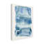 « abstract blue aquarelle », reproduction de peinture à l’aquarelle sur toile tendue-26859774