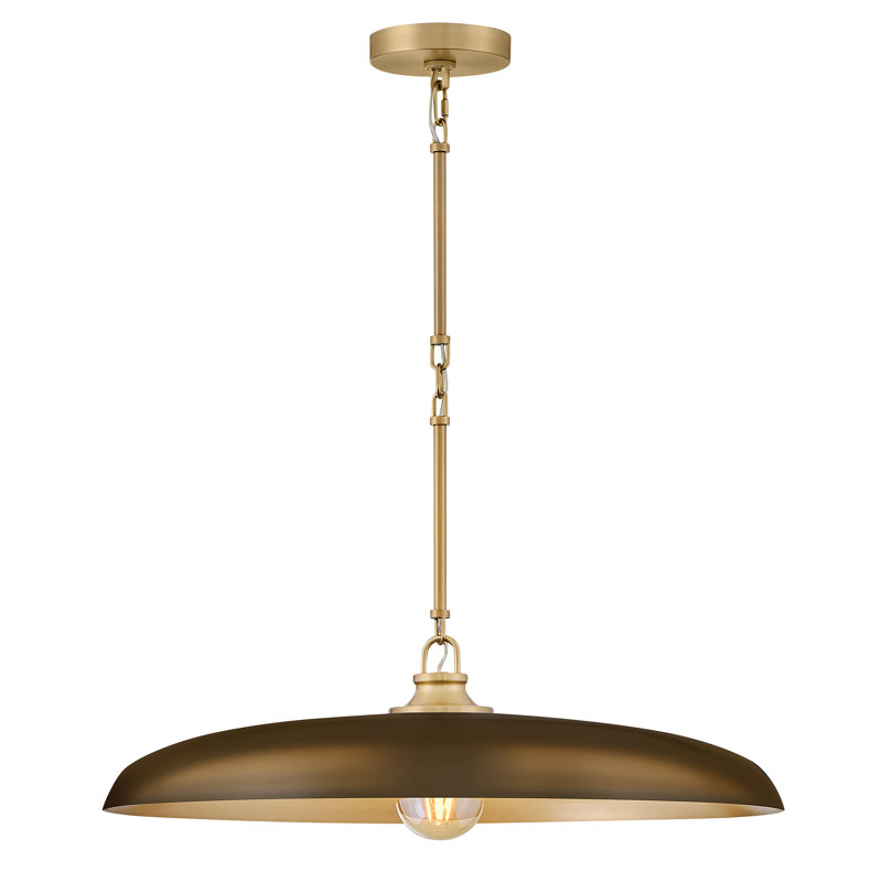 Hinkley Sadie 24" Large Saucer Shaped Chandelier, Heritage Bronze