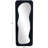 Wood Wavy Room Floor Mirror-902963896