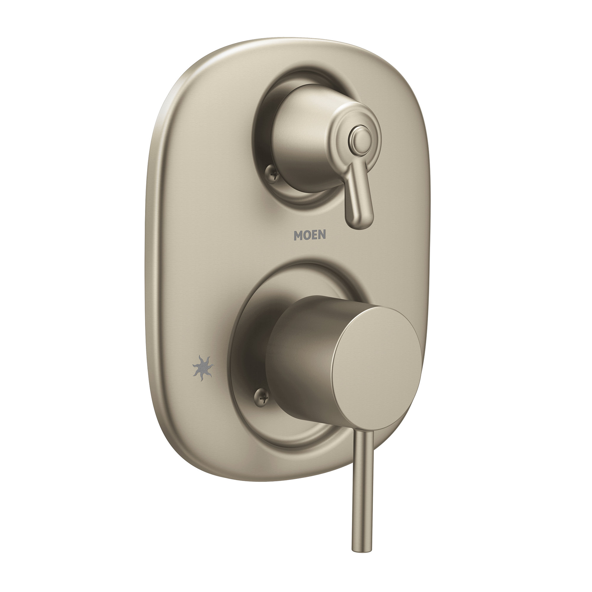 Align Three Function Thermostatic Shower Faucet Trim, Brushed Nickel