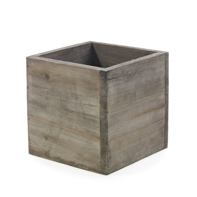 Boîte à fleurs en bois 