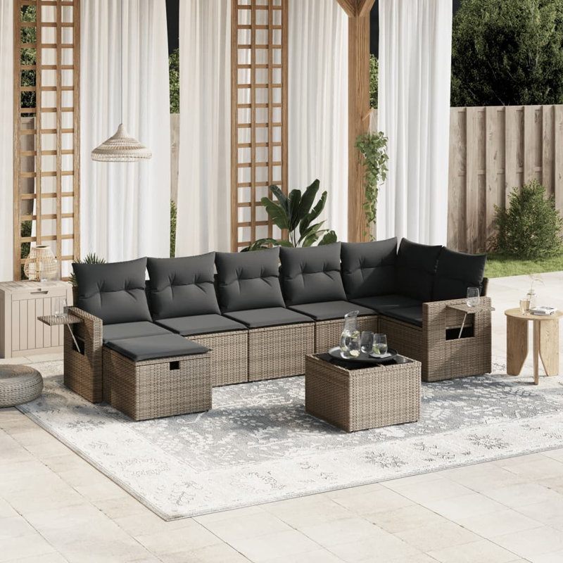 Ensemble de canapé de jardin Vidaxl