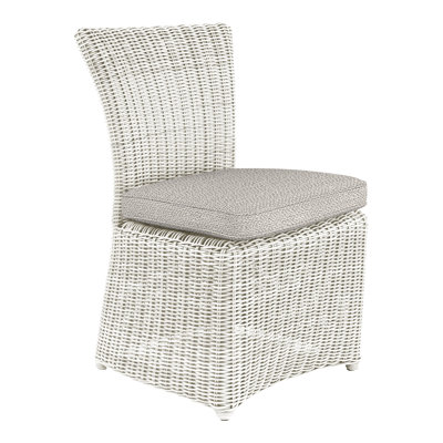 Sag Harbor Patio Dining Side Chair with Cushion (Set of 2)