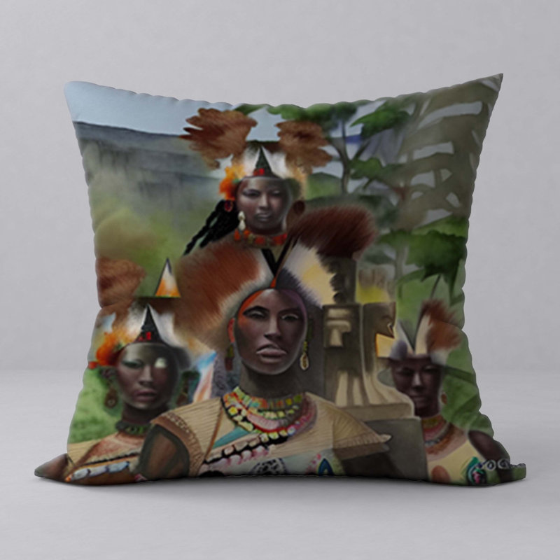 Reversible Throw Pillow