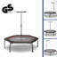KINWELL ft Hexagon Fitness Trampoline with Handlebar-54636131