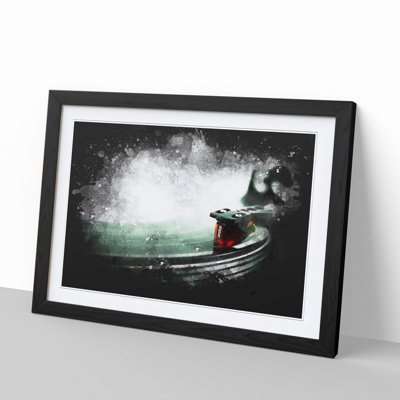 The Needle of the Record Player - Picture Frame Graphic Art