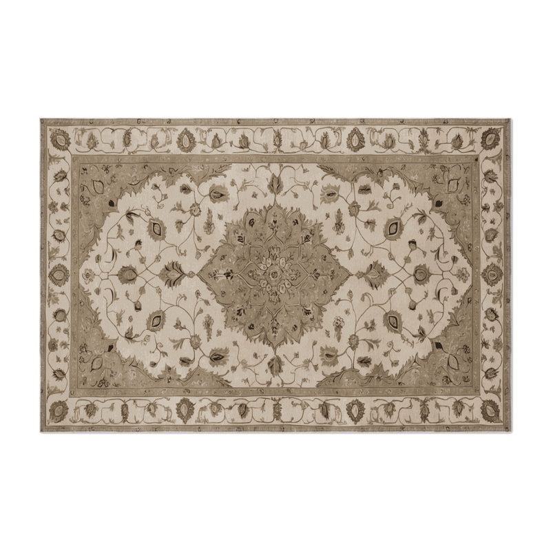 Tapis intérieur et extérieur Tabriz, Rectangulaire 3 pi x 5 pi