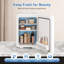 10L Portable Mini Fridge with Cool, Car Refrigerator with Cooler& Warmer, Countertop Mini Fridge with Handle-120343963