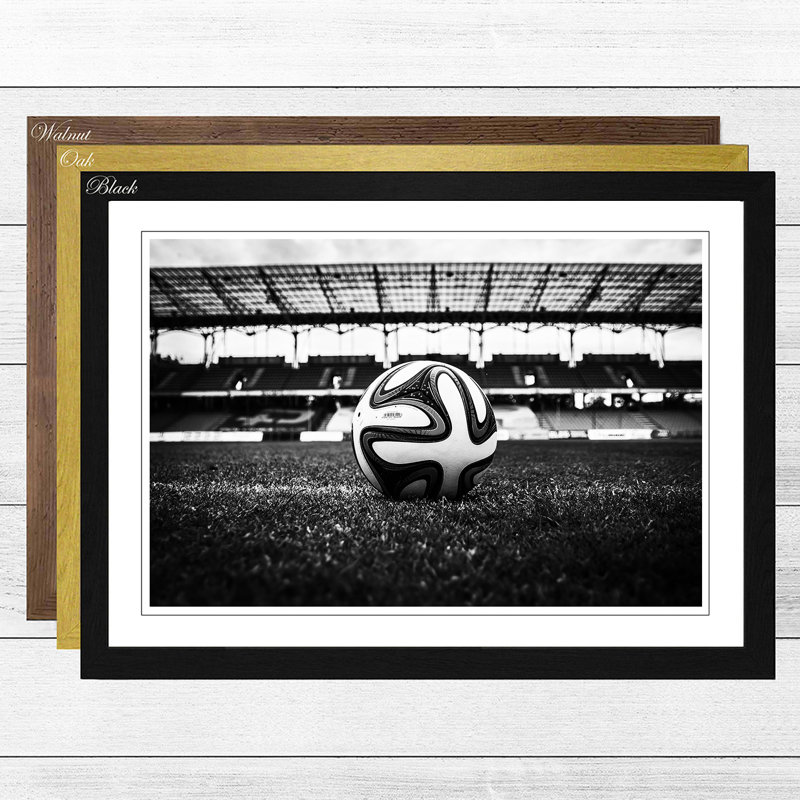 Single Picture Frame Print, Walnut