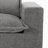 Upholstered Soft Gray Chenille Accent Lounge Chair with Cushion Back – Fully Compressed, No Assembly Required-1446883613