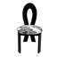 Ensemble de 2 chaises de salle à manger rembourrées