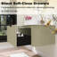Wall Mounted Floating Striped Bathroom Vanity Set With Artificial Marble Top And Ceramic Vessel Sink-1477373178-1477373176