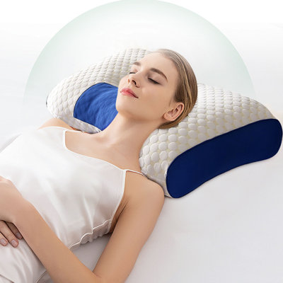 Le noyau doux et non pliable protège la colonne cervicale et aide à dormir. Massage domestique pour adultes et étudiants