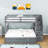  Elitha Kids Twin over Full Wood Bunk Bed with Trundle with Drawers-1112168265
