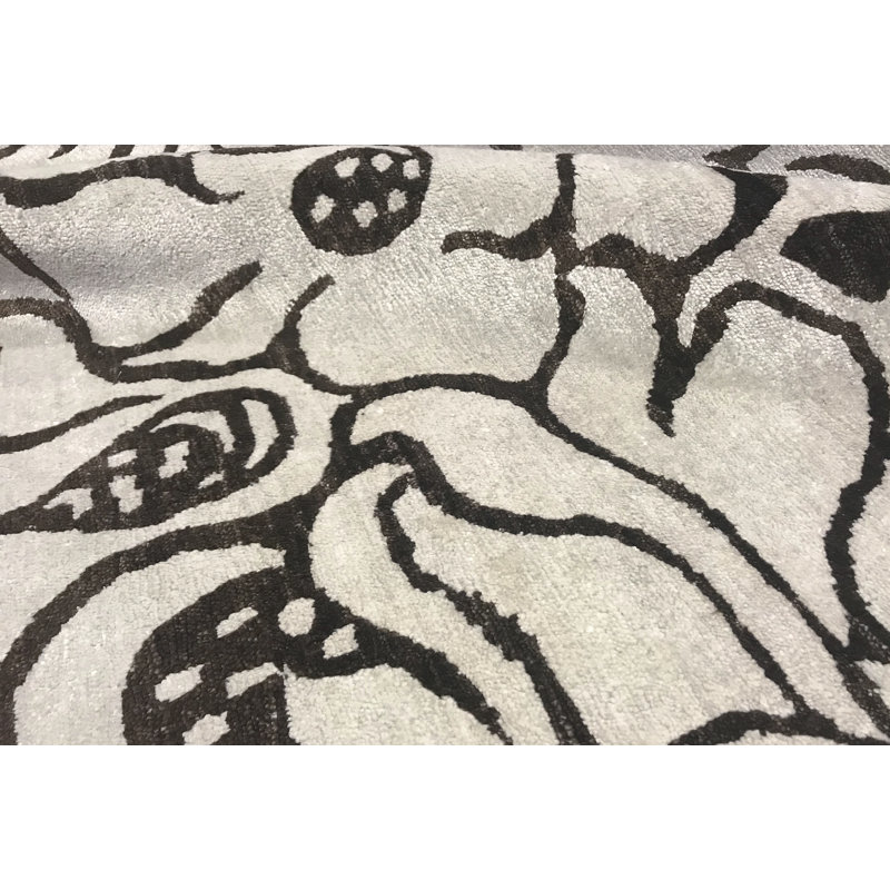 Floral Area Rug, Rectangle 5'10" x 9'