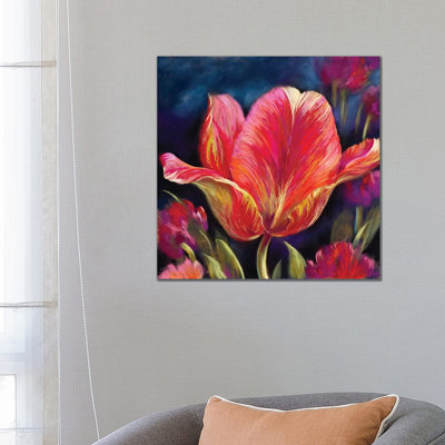 Charisma 1 Piece Wrapped Canvas Wall Art