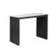 Ensemble 3 pièces à hauteur de comptoir en faux marbre, tabouret de siège capitonné avec repose-pieds, ensemble de bar de style contemporain