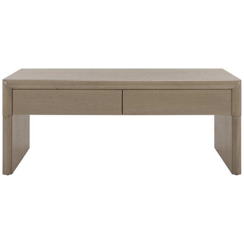 Table basse avec rangement Vandalia, Gris sableux