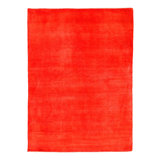Fine Hand knotted Overdyed Gabbeh 4'9'' X 6'7''