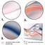 «Orange and Blue Fractal Ripples III», reproduction d'art sur toile-1408439656-1408439701