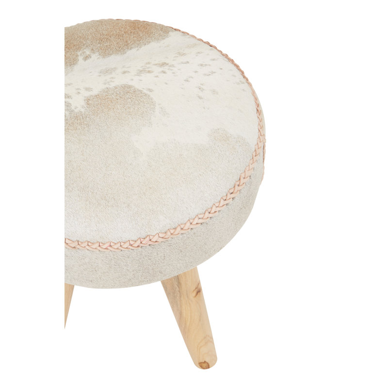 Delarosa Solid Wood Accent Stool