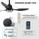 Smart Ceiling Fan with Lights - Voice Control, Remote & Dimmable LED
