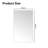 Metal Flat Wall Mirror-85989672-85989673
