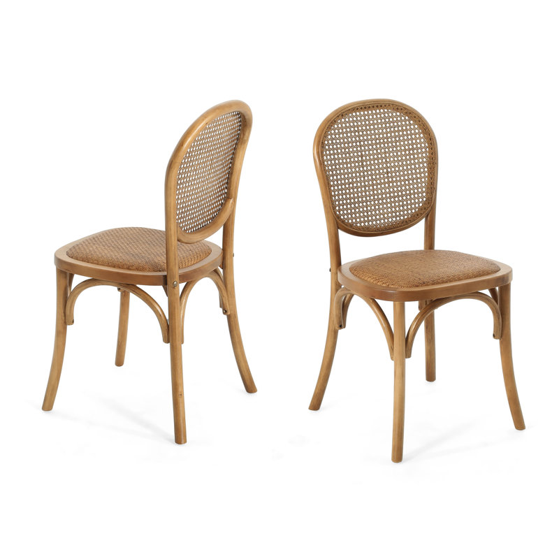 Chaises de salle à manger [ensemble de 2 pièces], Marron clair, Marron clair