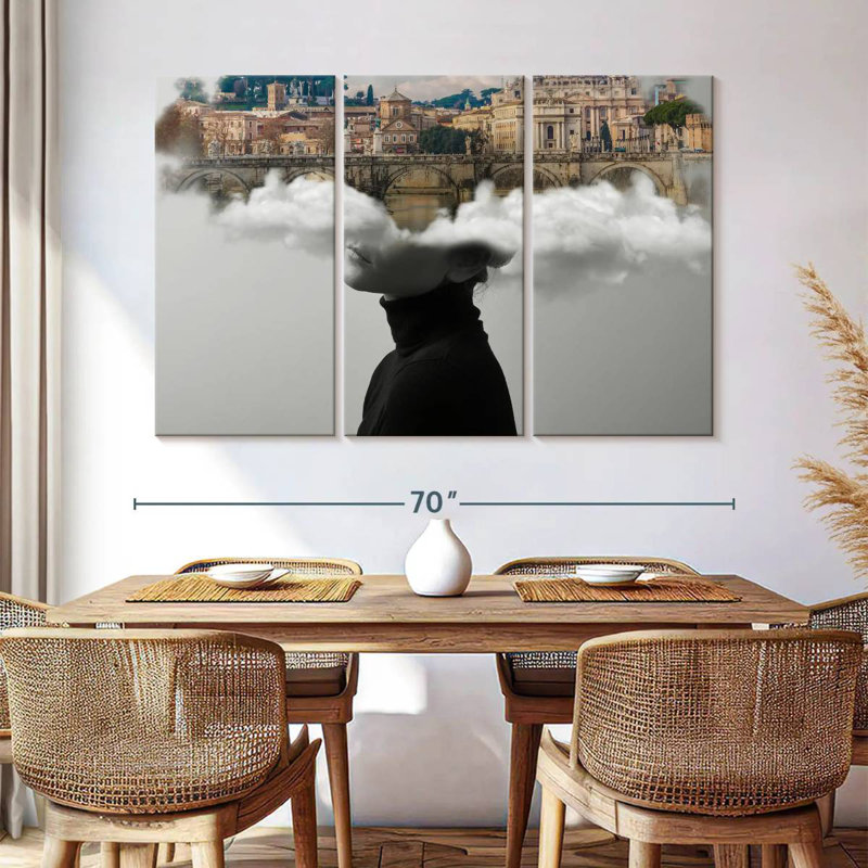 Portrait de Leisha City On My Mind, H 42 po x l 65 po