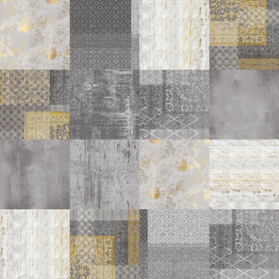 Rouleau de papier peint adhésif L 10 pi x l 24 po