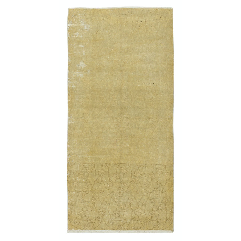 Tapis vintage en laine turque vintage fait à la main pour un décor rustique et campagnard