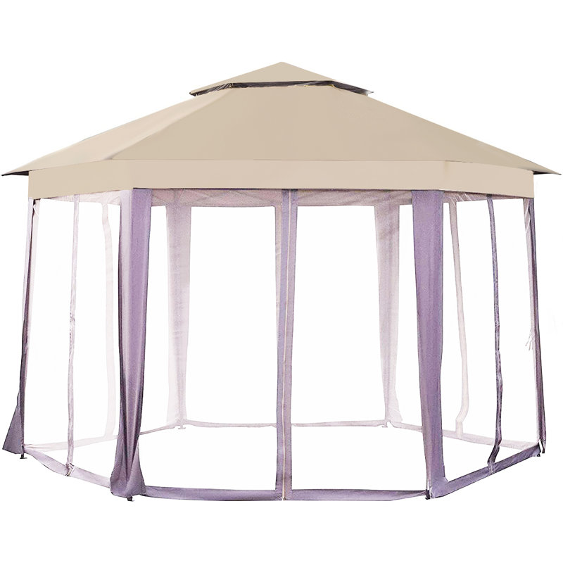Auvent de remplacement pour pavillon de jardin hexagonal
