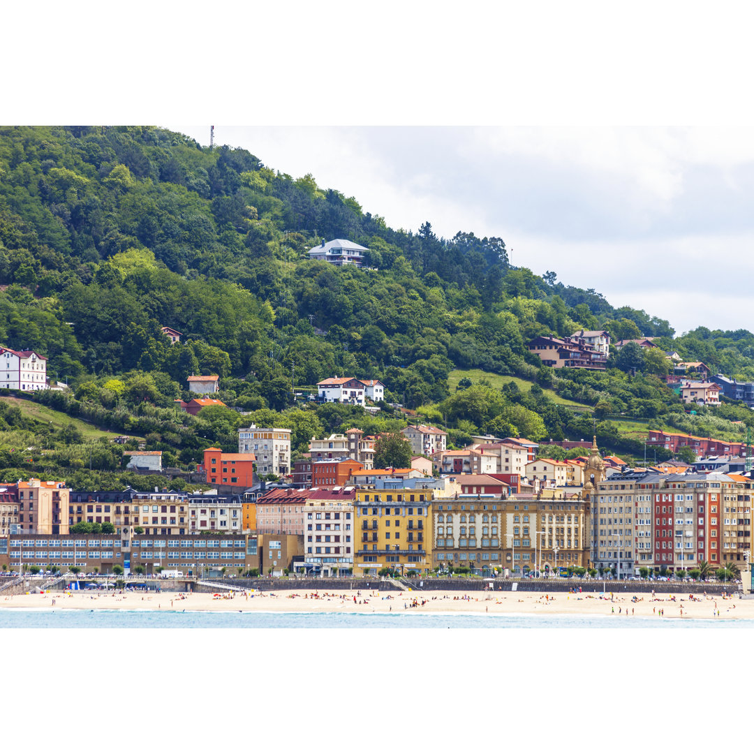 Blick auf San Sebastian von Peeterv - Kunstdrucke auf Leinwand